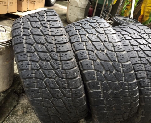 ยางNitto TerraGrappler A/T 265/50/20 japan ดอกเต็มมากทุกเส้น สภาพสวย ยางNitto TerraGrappler A/T 265/50/20 japan ดอกเต็มมากทุกเส้น สภาพสวย