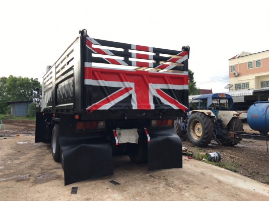 Hino 8J เครื่อง 251 แรง ปลายปี 55 ดัมพ์สามมิตร