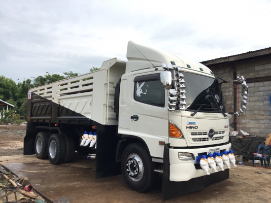 Hino 8J เครื่อง 251 แรง ปลายปี 55 ดัมพ์สามมิตร