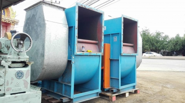 ** เหลือ 1 ตัว ** โบวเวอร์ดูดเป่าอากาศขนาดใหญ่ FA BLOW มอเตอร์ ABB 15 HP 380V โข่งใหญ่ใบโตสภาพใหม่พร้อมใช้