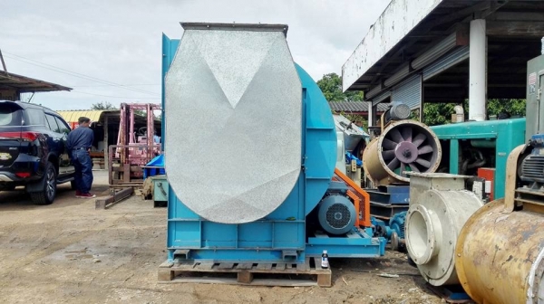 ** เหลือ 1 ตัว ** โบวเวอร์ดูดเป่าอากาศขนาดใหญ่ FA BLOW มอเตอร์ ABB 15 HP 380V โข่งใหญ่ใบโตสภาพใหม่พร้อมใช้