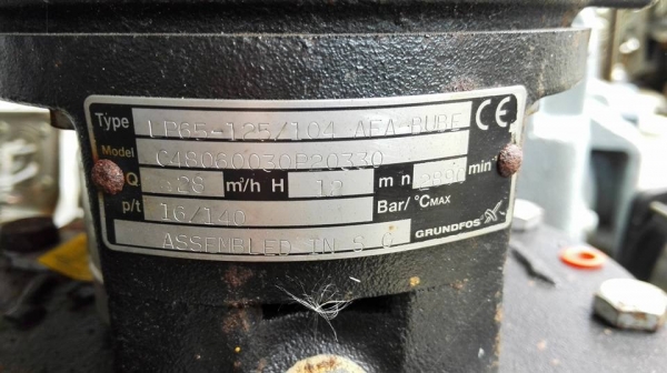 ** เหลือ 1 ตัว ** ปั้มน้ำกรุนฟอสต์ GRUNDFOS 2 HP 2890 RPM 380V ท่อเข้า-ออก 2.5"ของสดใช้น้อยตัดมาใหม่ๆ ** เหลือ 1 ตัว ** ปั้มน้ำกรุนฟอสต์ GRUNDFOS 2 HP 2890 RPM 380V ท่อเข้า-ออก 2.5"ของสดใช้น้อยตัดมาใหม่ๆ