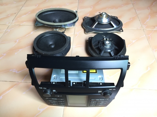 ขาย เครื่องเสียง vios 2010 ติดมากับรถ มี เครื่องเล่น หน้ากาก และดอกลำโพง ขาย เครื่องเสียง vios 2010 ติดมากับรถ มี เครื่องเล่น หน้ากาก และดอกลำโพง