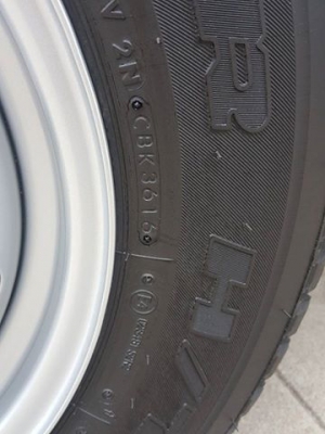 ยางใหม่ ป้ายแดง วิ่ง 50 กม. 205R16 ยางใหม่ ป้ายแดง วิ่ง 50 กม. 205R16