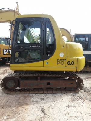 ขายKOMATSU PC60-7  เก่าญี่ปุ่นแท้  มีลายแย๊ก  สภาพสวย เครื่องปั๊มดี  ลองระบบกันได้ทุกวัน โทร  089-3818694  ดวงนภา