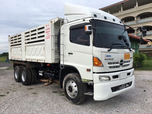 10 ล้อดั๊มพ์ ยี่ห้อ HINO รุ่น FM2P 380 แรงม้า ปี 2557 // โทร 097-228-3388