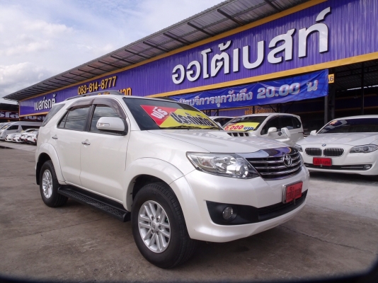TOYOTA FORTUNER (2WD) 3.0V NAVI เกียร์ATปี 2013 โทร 062-991-6649 ดาวออโต้เบสท์