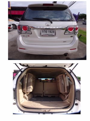 TOYOTA FORTUNER (2WD) 3.0V NAVI เกียร์ATปี 2013 โทร 062-991-6649 ดาวออโต้เบสท์