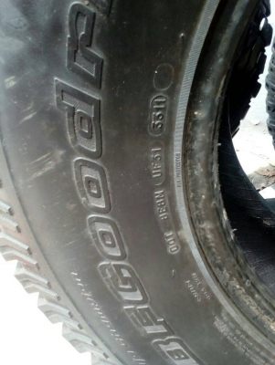 ั315/70R17 BF Goodrich All-Terrain T/A ชุด 4 เส้น สวย หนา tel.081-427-3941 ั315/70R17 BF Goodrich All-Terrain T/A ชุด 4 เส้น สวย หนา tel.081-427-3941