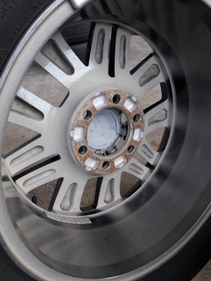 ขายล้อแม็ก Toyota Fortuner ขอบ18 สภาพนางฟ้า ยางมิเชอลิน 265 60 18 ปลายปี2015 ขายล้อแม็ก Toyota Fortuner ขอบ18 สภาพนางฟ้า ยางมิเชอลิน 265 60 18 ปลายปี2015