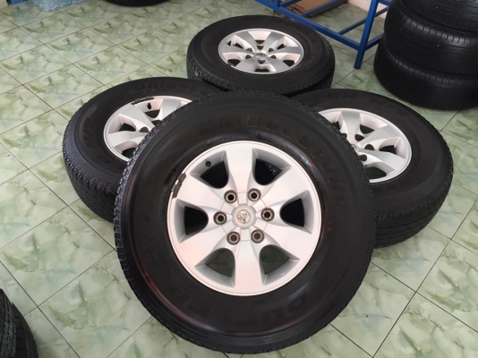 แม็กสวย ของโตต้าแชมป์ขอบ16แม็กสวย ยางบริสโตน 265/70R16