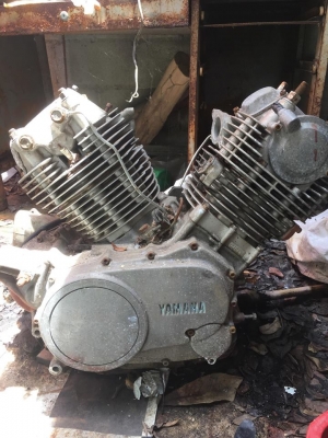 ขายเครื่องเปล่าXV750ตัวโซ่..สภาพตามรูป