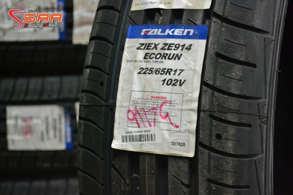 FALKEN ZE914 ECORUN 225/65R17 เส้นละ 2,900 บาทใส่ CRV FALKEN ZE914 ECORUN 225/65R17 เส้นละ 2,900 บาทใส่ CRV