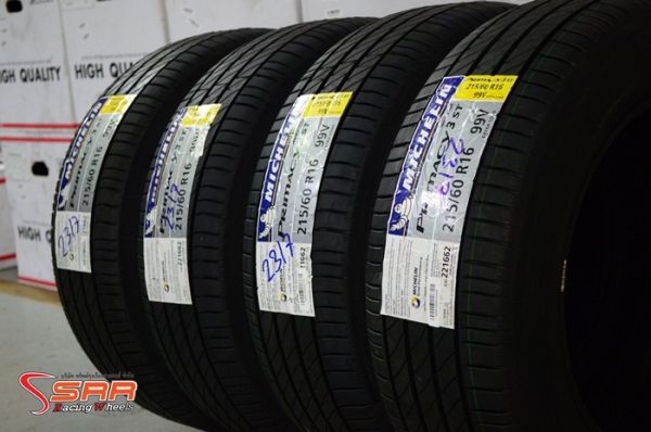MICHELIN PRIMACY 3ST 215/60R16 เส้นละ 4,950 บาท MICHELIN PRIMACY 3ST 215/60R16 เส้นละ 4,950 บาท