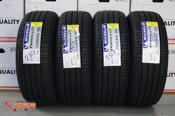 MICHELIN PRIMACY 3ST 215/60R16 เส้นละ 4,950 บาท