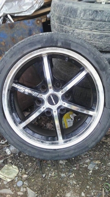 ขายล้อแม็กพร้อมยางขอบ17X71/2อ๊อฟเซ็ท20...6รู รถกระบะรถตู้ใส่ได้เลย ขายล้อแม็กพร้อมยางขอบ17X71/2อ๊อฟเซ็ท20...6รู รถกระบะรถตู้ใส่ได้เลย