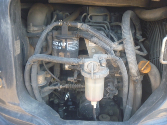 Komatsu PC30MR-2 เก่าญี่ปุ่น แทรคเหล็กหุ้มก้อนยาง หัวเก๋งยกได้