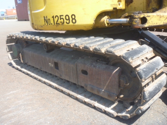 Komatsu PC30MR-2 เก่าญี่ปุ่น แทรคเหล็กหุ้มก้อนยาง หัวเก๋งยกได้