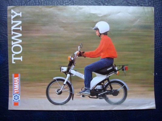 yamaha towny 50 cc. ขับเพลา ปี 1982 สภาพเดิมสวยๆเครื่องดีมากๆ