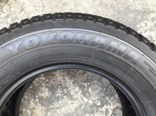 ยางรถยนต์มือสอง YOKOHAMA รุ่น GEOLANDAR A/T. 265 65R17 สัปดาที่14 ปี2016 ลงพื้นปลายปี2016 สภาพสวยมาก