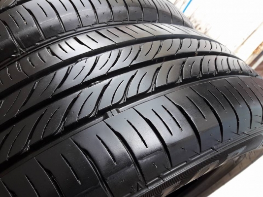 ยางรถยนต์มือสอง DUNLOP รุ่น ENASAVE EC300. 185 60R15สัปดาห์ที่19ปี2016 ลงพื้นจริงปลายปี2016 สภาพสวยมากๆดอกเยอะมากๆ90\%คุ้มสุดๆใช้อีกยาวๆไม่แพง