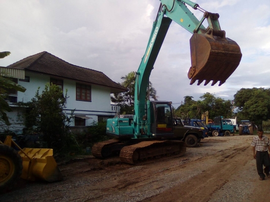 ขาย แบคโฮ KOBELCO SK200-8 YN12 ปี 56 รถสวยใช้งานน้อยแค่ 7,990 ชม. เครื่องดี ปั้มแรง ช่วงล่างเต็ม เอกสารเล่มทะเบียนครบ