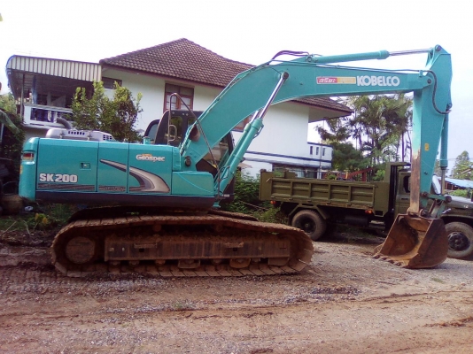 ขาย แบคโฮ KOBELCO SK200-8 YN12 ปี 56 รถสวยใช้งานน้อยแค่ 7,990 ชม. เครื่องดี ปั้มแรง ช่วงล่างเต็ม เอกสารเล่มทะเบียนครบ