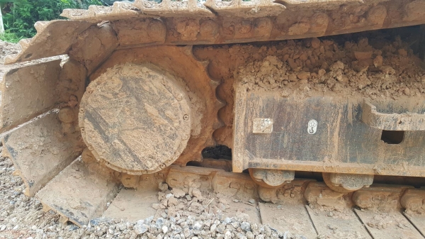 ขาย แบคโฮ KOBELCO SK200-8 YN12 ปี 56 รถสวยใช้งานน้อยแค่ 7,990 ชม. เครื่องดี ปั้มแรง ช่วงล่างเต็ม เอกสารเล่มทะเบียนครบ