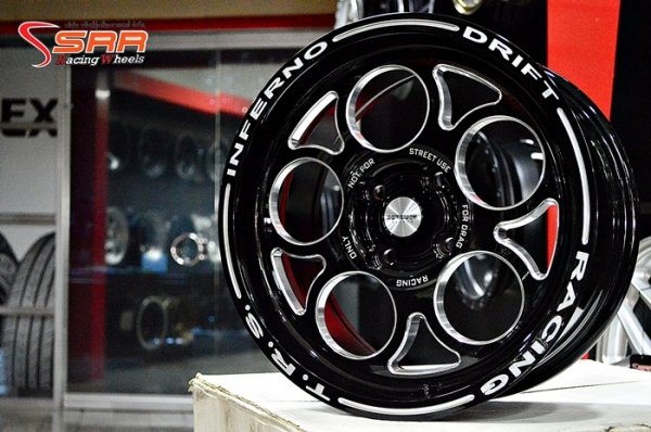 ล้อแม็กซ์ INFERNO DRIFT RACING ขอบ15 วงละ 3,500 บาท