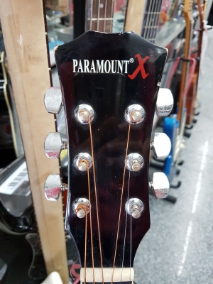 กีต้าร์โปร่ง Paramount X 36 นิ้ว รุ่น F-36BK สีดำ มือสอง กีต้าร์โปร่ง Paramount X 36 นิ้ว รุ่น F-36BK สีดำ มือสอง