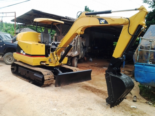 รถแบ๊คโฮ MITSUBISHI ME45 ทำสี CAT 308 สภาพสวยๆ พร้อมใช้งานทุกระบบ รถแบ๊คโฮ MITSUBISHI ME45 ทำสี CAT 308 สภาพสวยๆ พร้อมใช้งานทุกระบบ