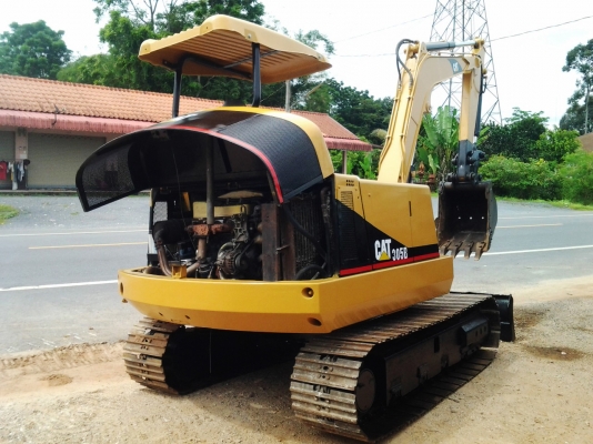 รถแบ๊คโฮ MITSUBISHI ME45 ทำสี CAT 308 สภาพสวยๆ พร้อมใช้งานทุกระบบ