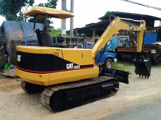 รถแบ๊คโฮ MITSUBISHI ME45 ทำสี CAT 308 สภาพสวยๆ พร้อมใช้งานทุกระบบ