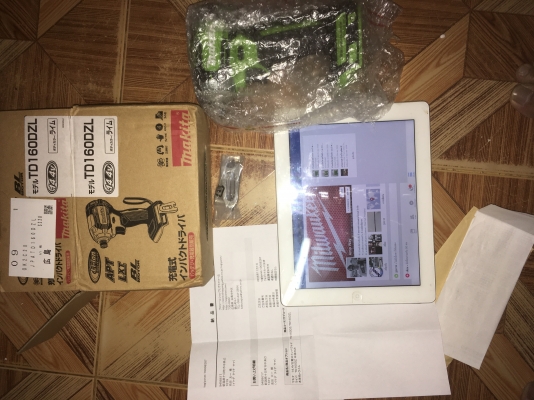 ไขควงไร้สาย Makita TD160DZL