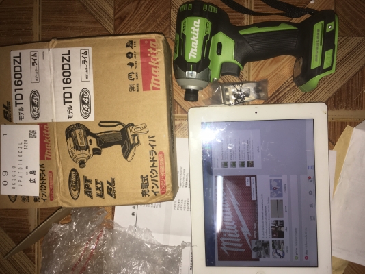 ไขควงไร้สาย Makita TD160DZL