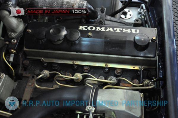 ขายรถโฟล์คลิฟท์มือสอง KOMATSU รุ่น FD25-11-440960 นำเข้าจากประเทศญี่ปุ่น 100\% ไม่เคยใช้งานในไทย