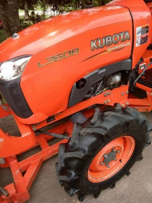 คูโบต้า L3608DT(4wd) รถสวยสภาพหล่อๆเลยค่ะ ใช้งานน้อยเพียง 514 ชม.  #(เพลาพีทีโอ ไม่เคยใช้)