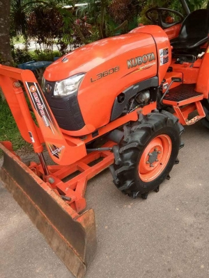 คูโบต้า L3608DT(4wd) รถสวยสภาพหล่อๆเลยค่ะ ใช้งานน้อยเพียง 514 ชม.  #(เพลาพีทีโอ ไม่เคยใช้)