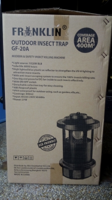 เครื่องดักยุง Franklin GF-20A เครื่องดักยุง Franklin GF-20A