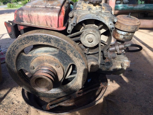 เครื่องมิตซู 7 แรง 2 เครื่องติดได้หลวม