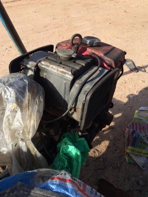 เครื่องมิตซู 7 แรง 2 เครื่องติดได้หลวม