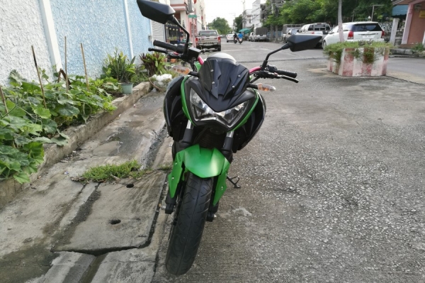 Z300 2015 วิ่ง9000 รถบ้านแท้ เจ้าของคนเดียว รูดบัตรได้ ดาวน์เพียง7000