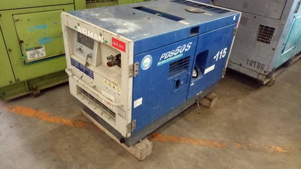 เครื่องปั้มลม Airman PDS50s ลม  เครื่องสวยสภาพดี เครื่องปั๊มสกูลดี ไม่รั่วซึม เครื่องปีใหม่ 2004 ชั่วโมงทำงาน 1,715 ชม. ปีใหม่ๆราคาสวยๆ โทร 061-4194021 พรภวิษย์