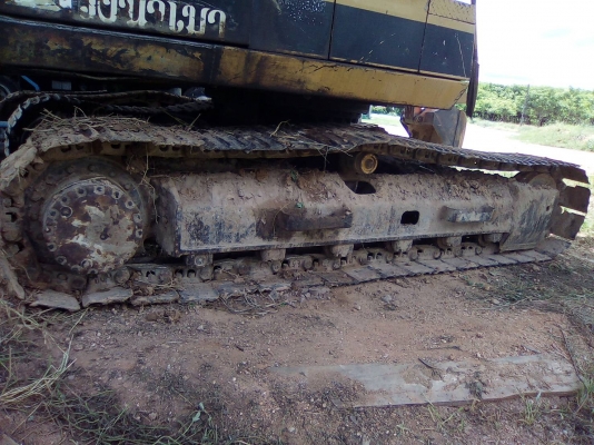 ขาย แบคโฮ CAT E120B เอกสารใบซื้อขาย รถใช้งานอยู่ประจำ เครื่องดี ปั้มดี ช่วงล่างดี