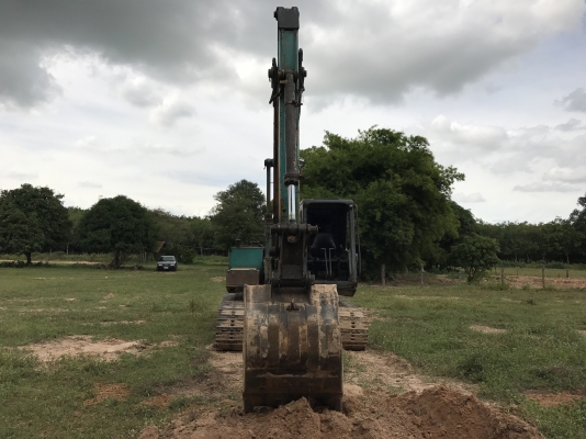 ขาย 495,000 บาท KOBELCO SK045 (120 MARK 2) เครื่องดี ปั้มแรง โช่หนา เอกสารอินวอยท์  รถอยู่ จ.ร้อยเอ็ด โทร&amp;ไอดีไลน์ 0610710295