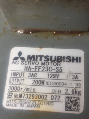 800 บ. ส่งฟรี083-2000058 LINE ID: line832923 AC SERVO MOTOR ยี่ห้อ MITSUBISHI ขนาดกำลัง 200 W. (มี 15 ลูก) 800 บ. ส่งฟรี083-2000058 LINE ID: line832923 AC SERVO MOTOR ยี่ห้อ MITSUBISHI ขนาดกำลัง 200 W. (มี 15 ลูก)