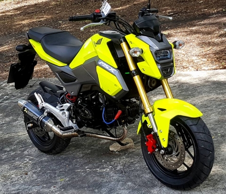 MSX125SF ปี2017 ตัวใหม่แต่งนิดหน่อย