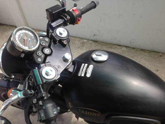 Stallions Centaur Cafe Mega ดำด้าน รุ่นพิเศษ ปี2016 รถ 7 เดือนใหม่วิ่งน้อย สภาพใหม่