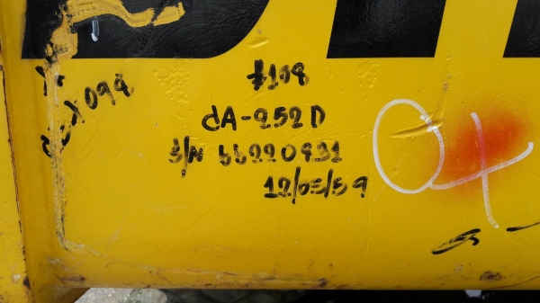 รถบดสั่นเสทือน DYNAPAC CA252D เก่านอก เอกสารแจ้งจำหน่าย
