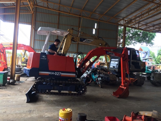 ขายรถขุด KUBOTA KH-027 เก่านอกแท้ เครื่องดี ระบบไว พร้อมทำสีเช็คระบบ มีเอกสาร  ราคา 240,000-.฿ สนใจโทร:096-5411713 หรือ 092-5768909 (วัชรัตน์) ติดต่อได้ 24 ชั่วโมง ยินดีให้บริการ
